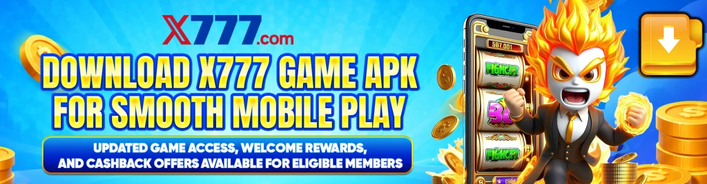 banner x777 game for smooth mobile play